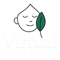 VirtualDermClinicLogo2WhiteFont